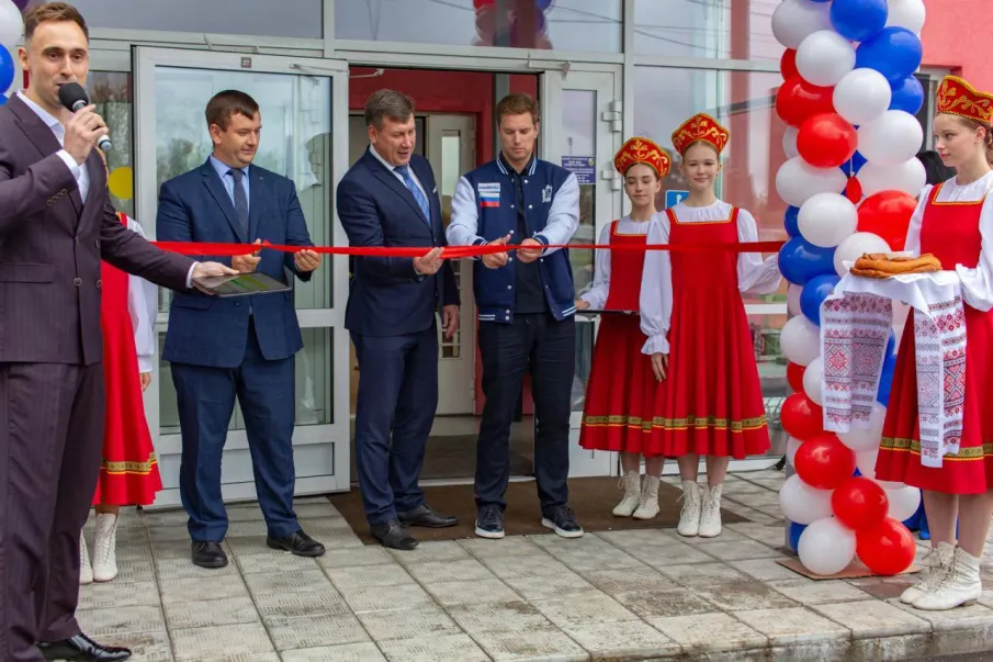 В поселке Ждановский открылся новый физкультурный комплекс спортивной школы «Олимп» 